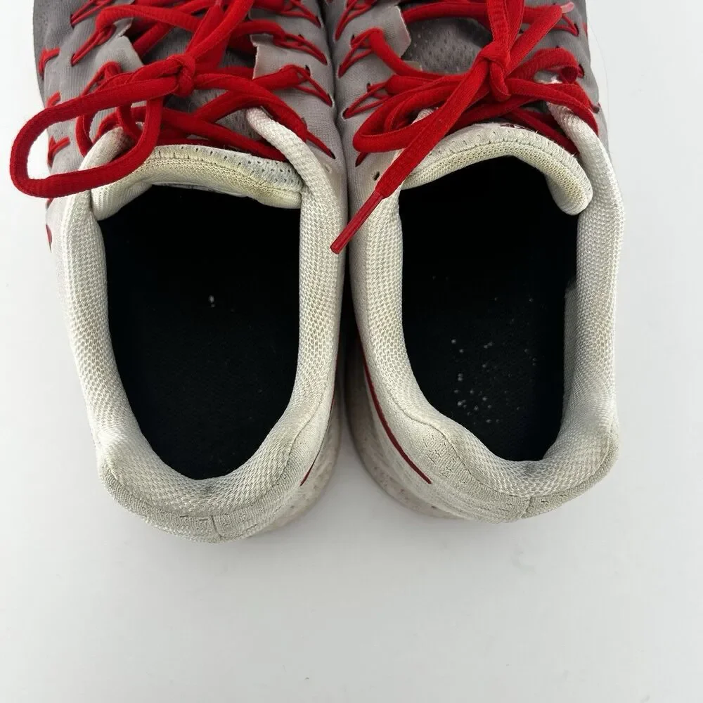 Nike Zoom Pegasus 33 Shoes Mens Size 12 Running Sneakers 831352-002 White Red